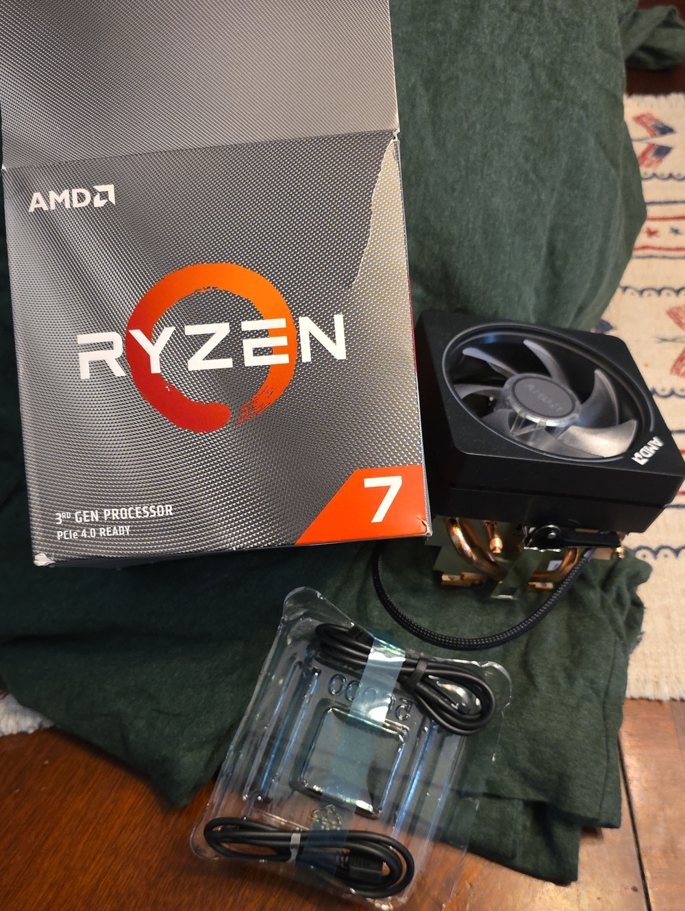 AMD Ryzen 7 HEAT FAN ONLY
